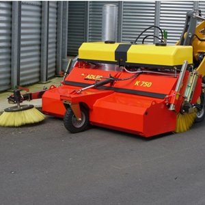 Hydraulische veegmachine voor wiellader 