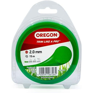 Oregon coloured Line maaidraad 2,0 mm diameter, 15 m lengte