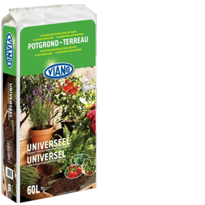 Viano universele potgrond 60L
